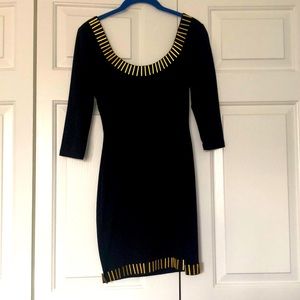 BLQ.MKT Black Mini Dress Size Small